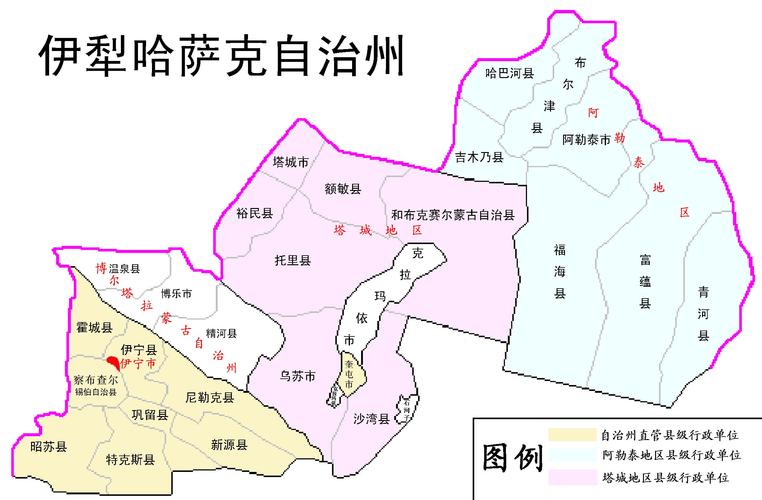 伊犁地图全图_新疆伊犁地图全图高清版 放大